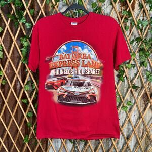 Vintage Y2K Bay Area express Lane NASCAR Sonoma raceway shirt
